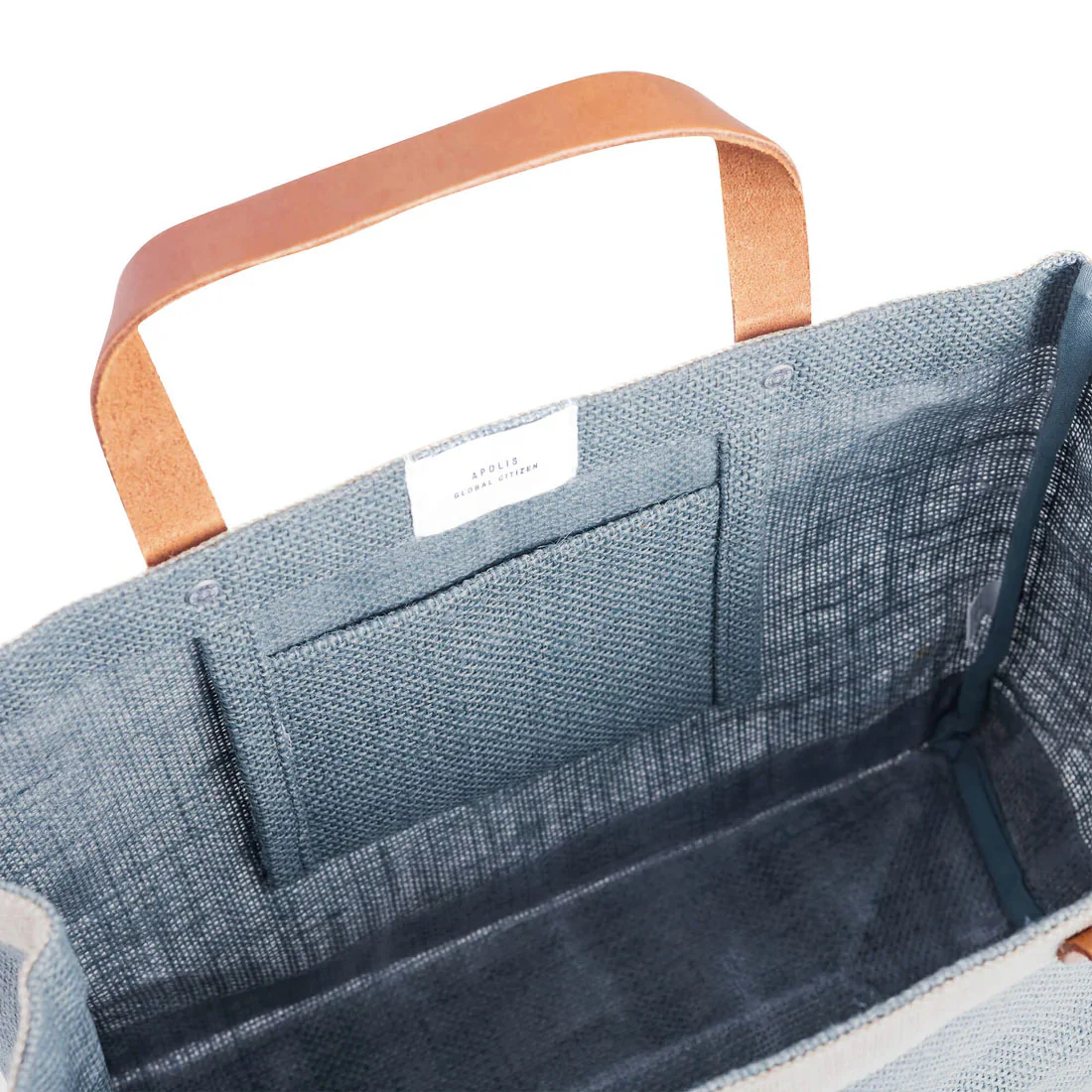 Petite Market Bag in Cool Gray - Image 8
