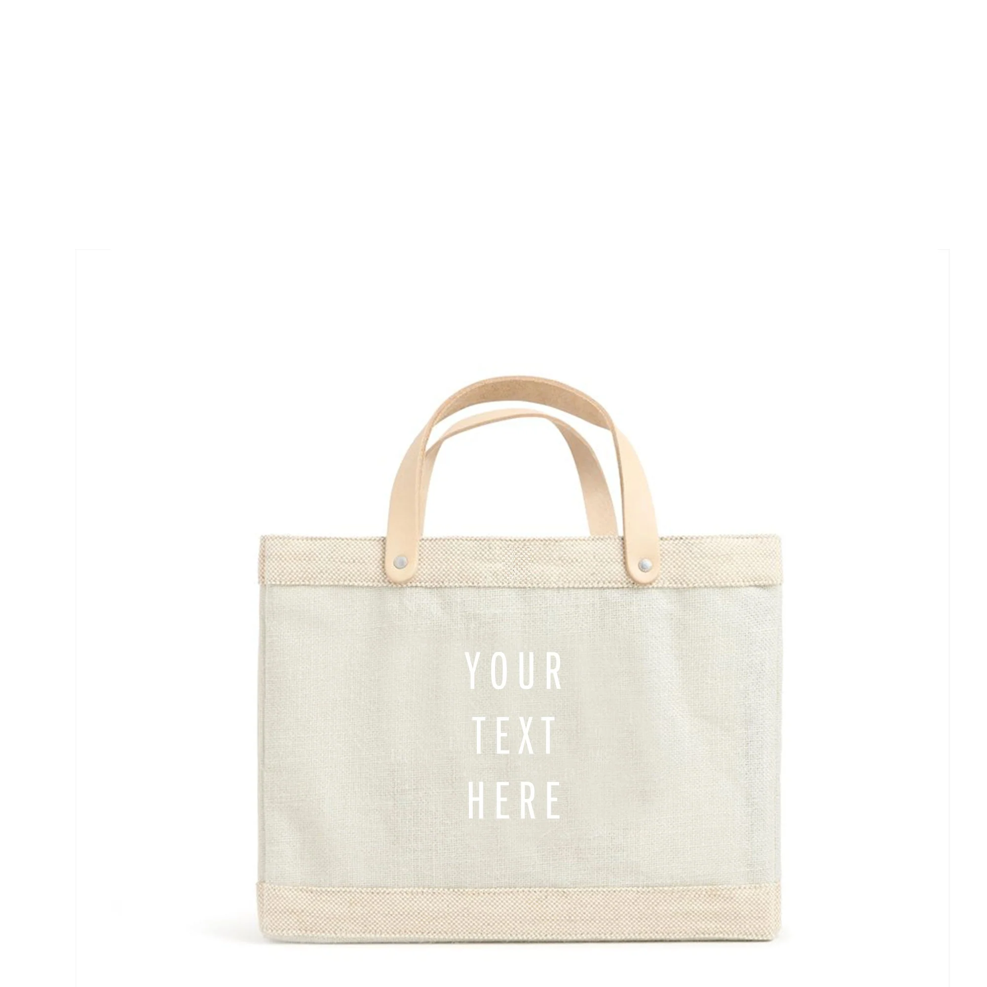 Petite Market Bag in Dove - Image 7