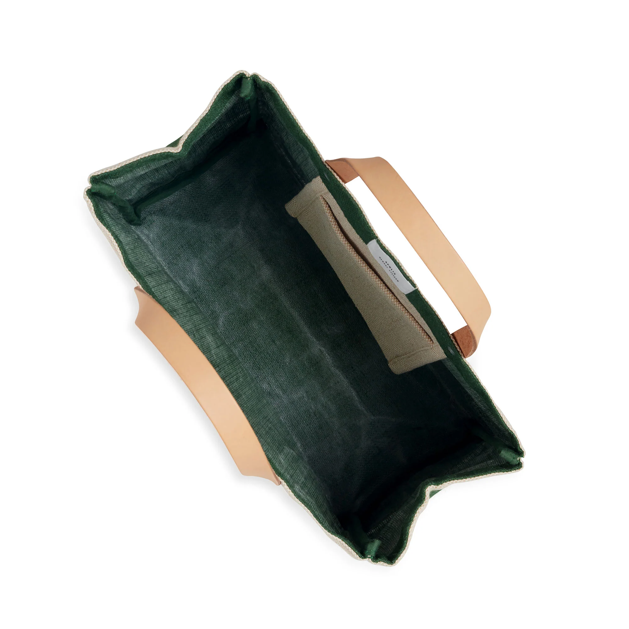 Petite Market Bag in Field Green - Image 3