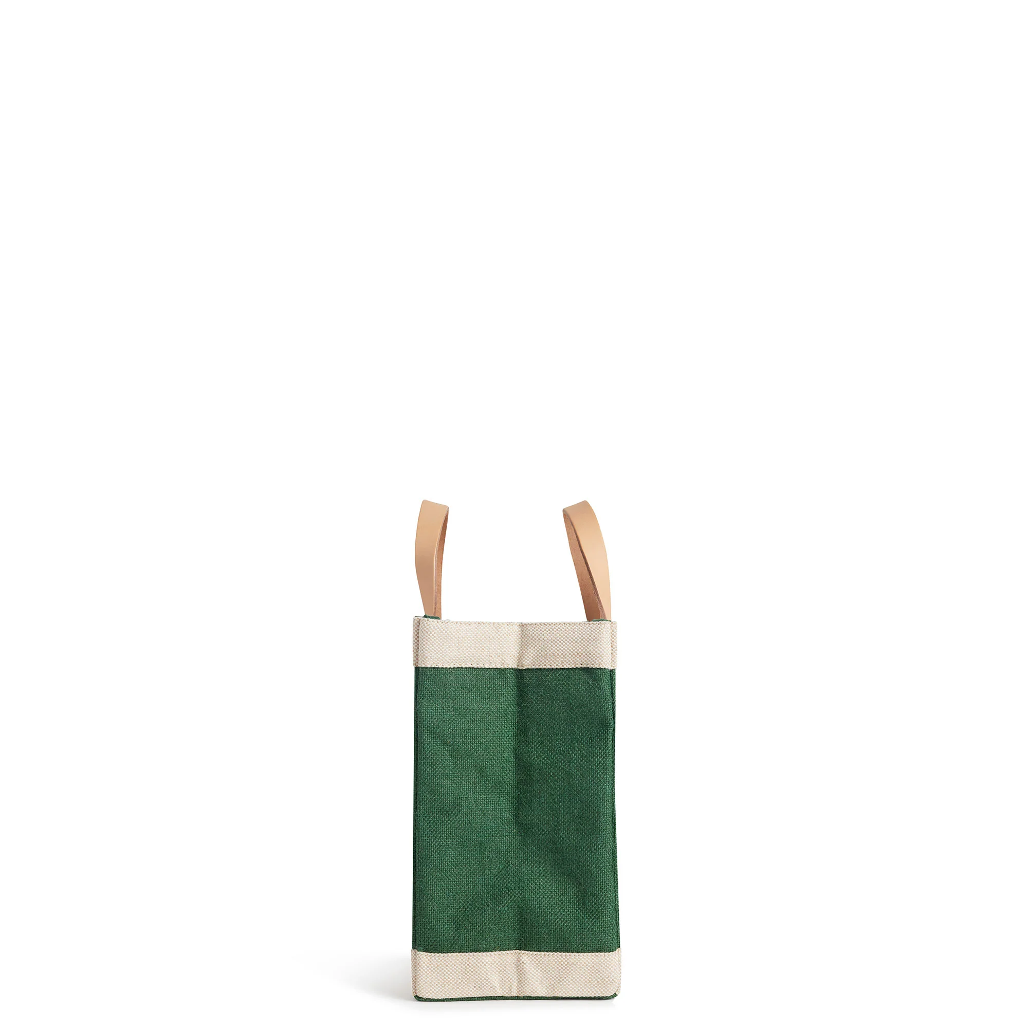 Petite Market Bag in Field Green - Image 9