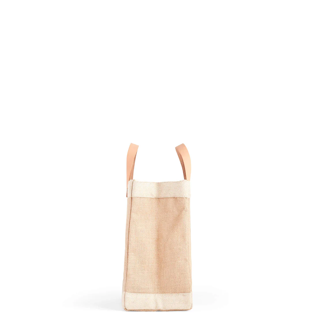 Petite Market Bag in Natural Blank - Image 4