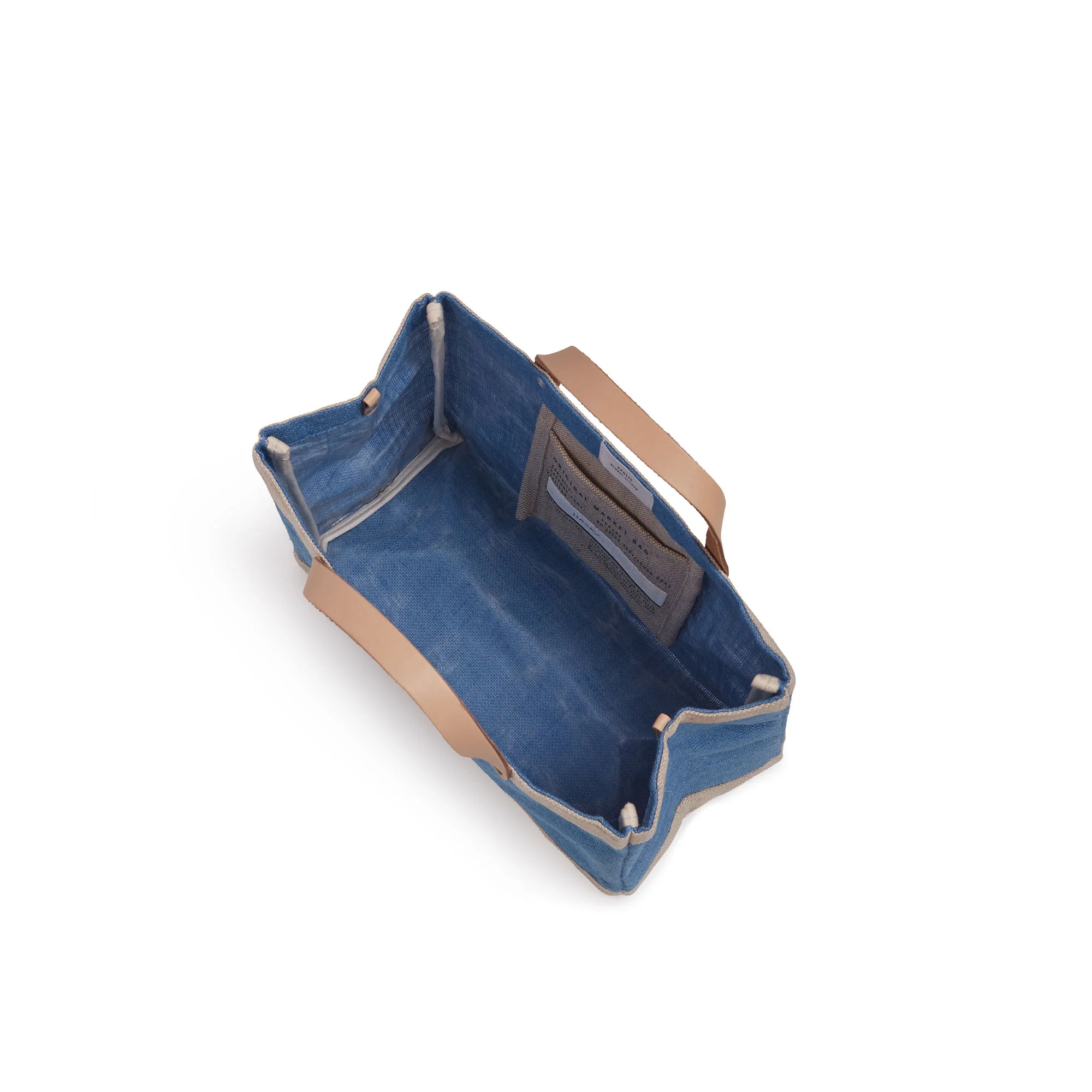 Petite Market Bag in Parisian Blue - Image 3