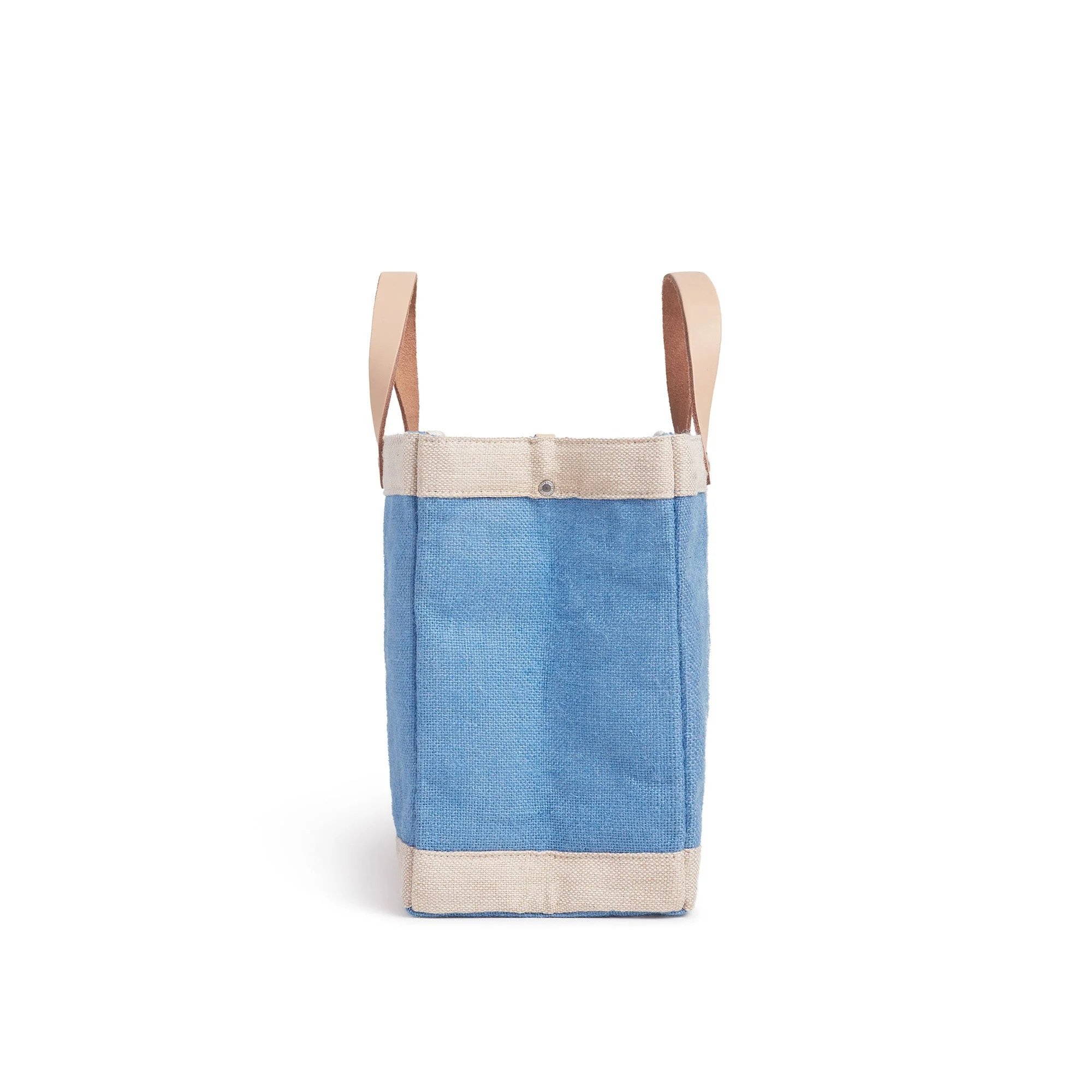 Petite Market Bag in Parisian Blue - Image 6