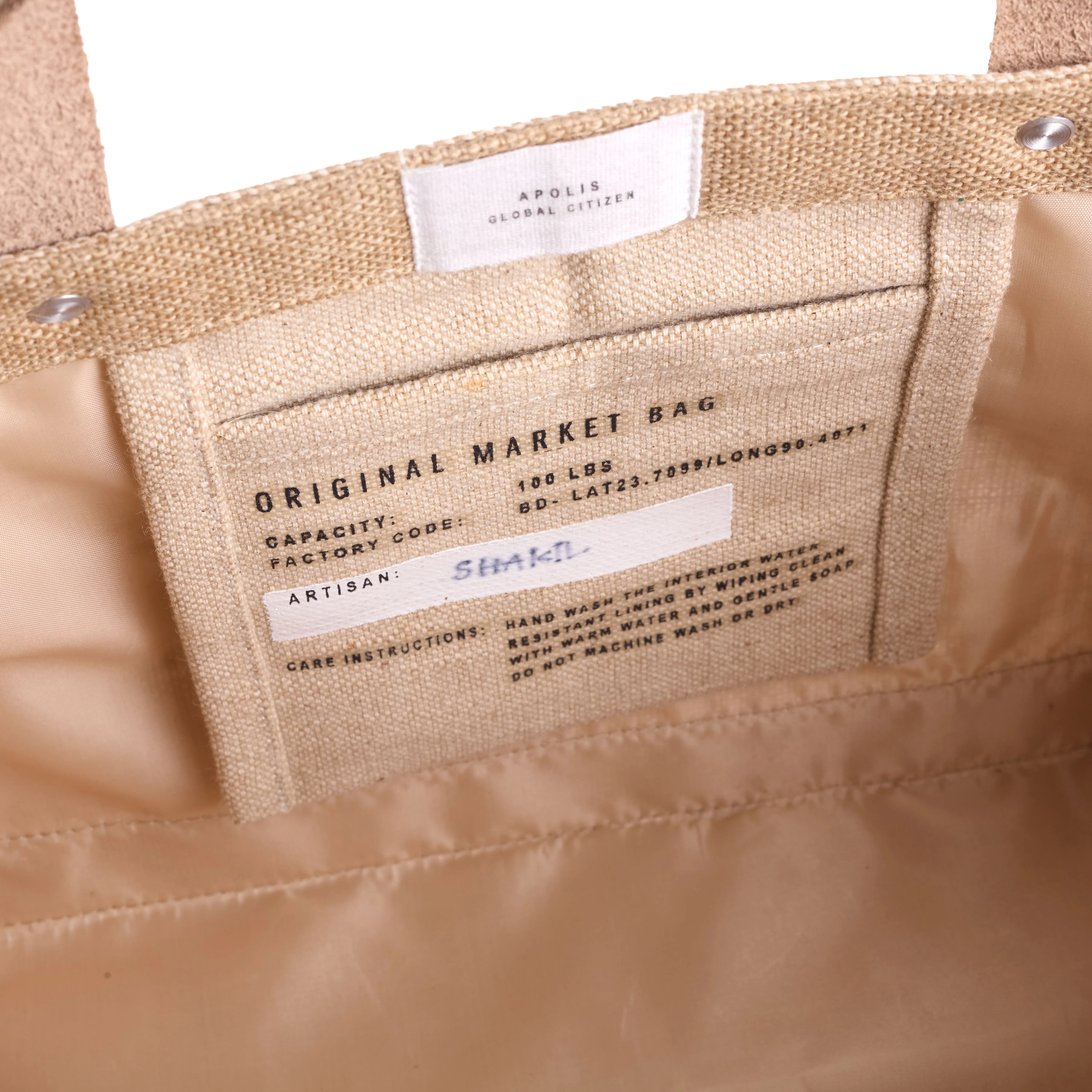 Petite Market Bag with Beaded Flowers | Ships: June 15 - Image 7