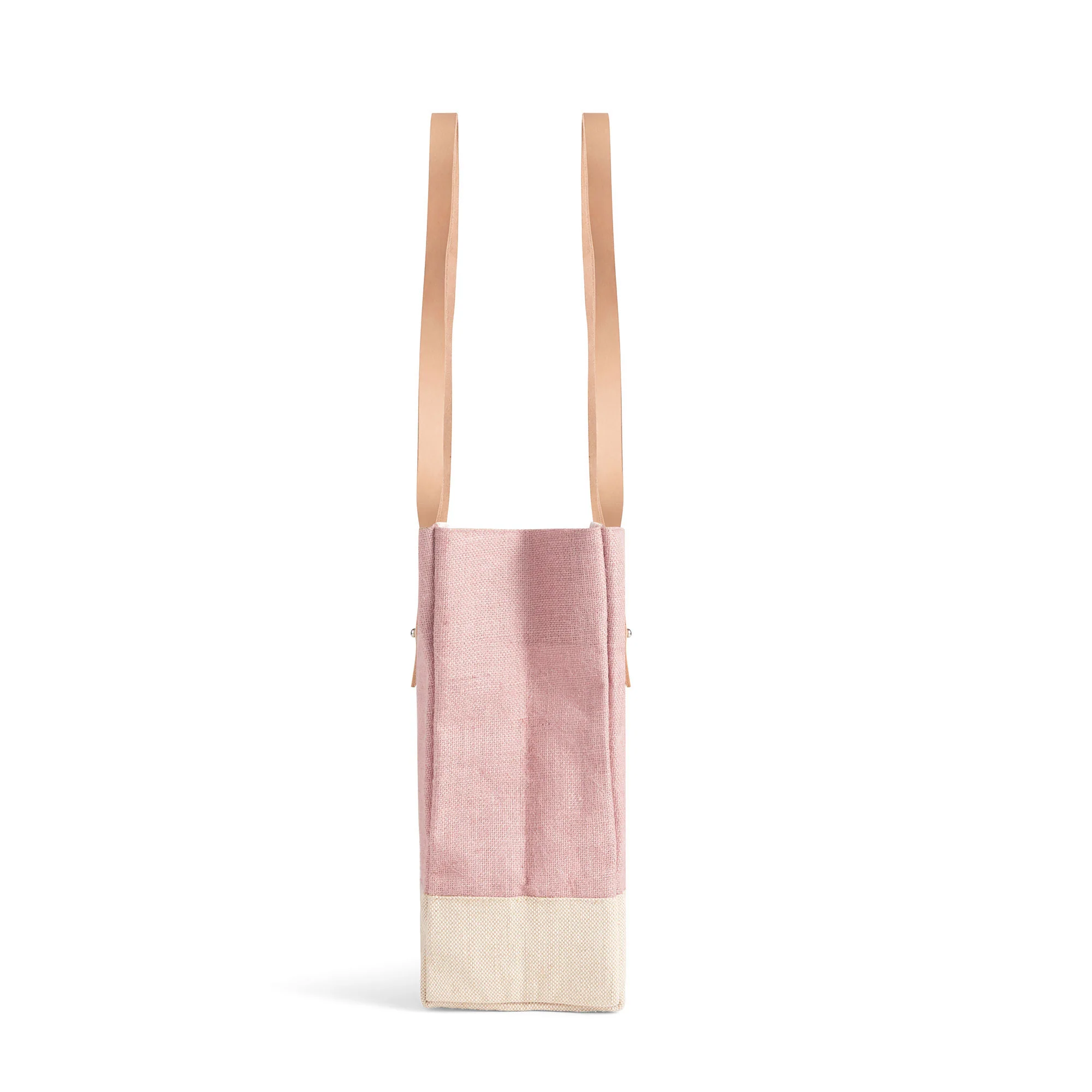 Shoulder Market Bag in Blush - Image 4
