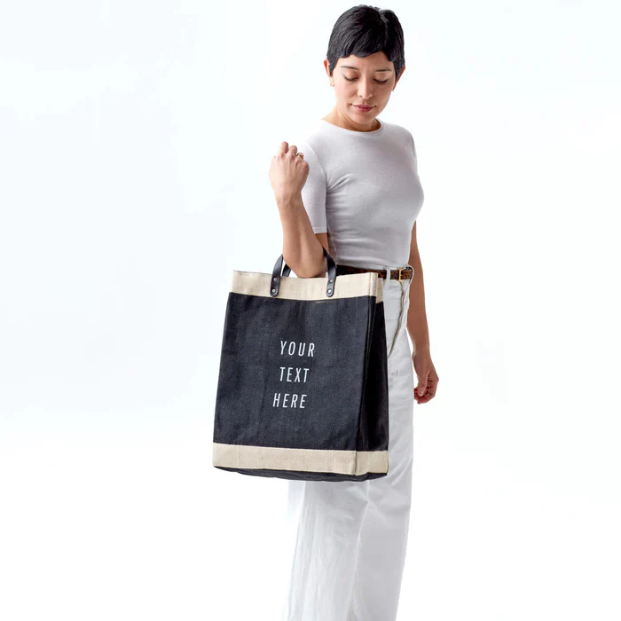 Market Bag in Black - Image 3