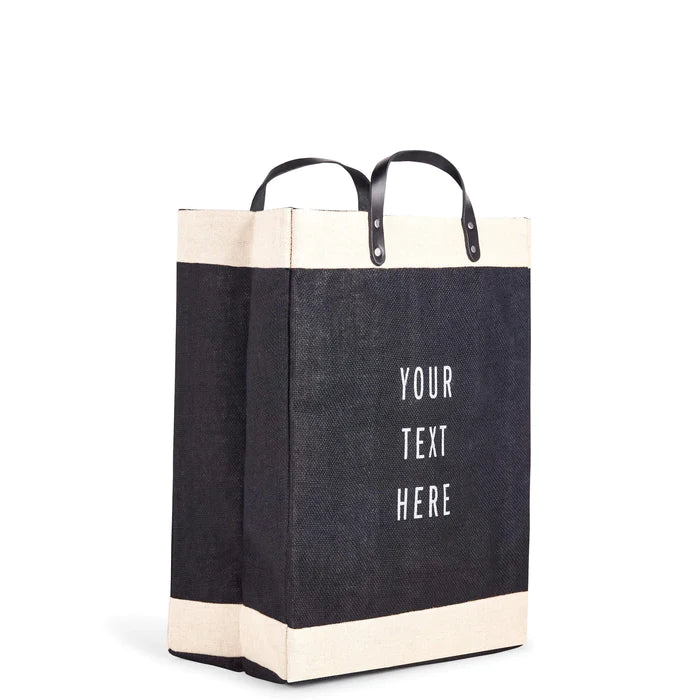 Market Bag in Black - Image 4