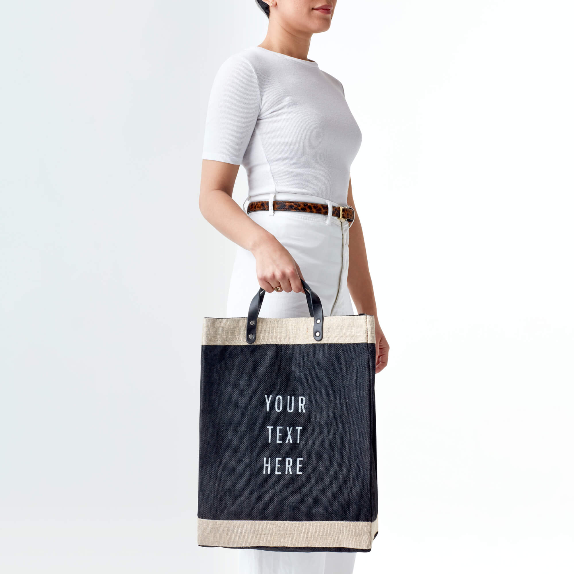 Market Bag in Black - Image 5