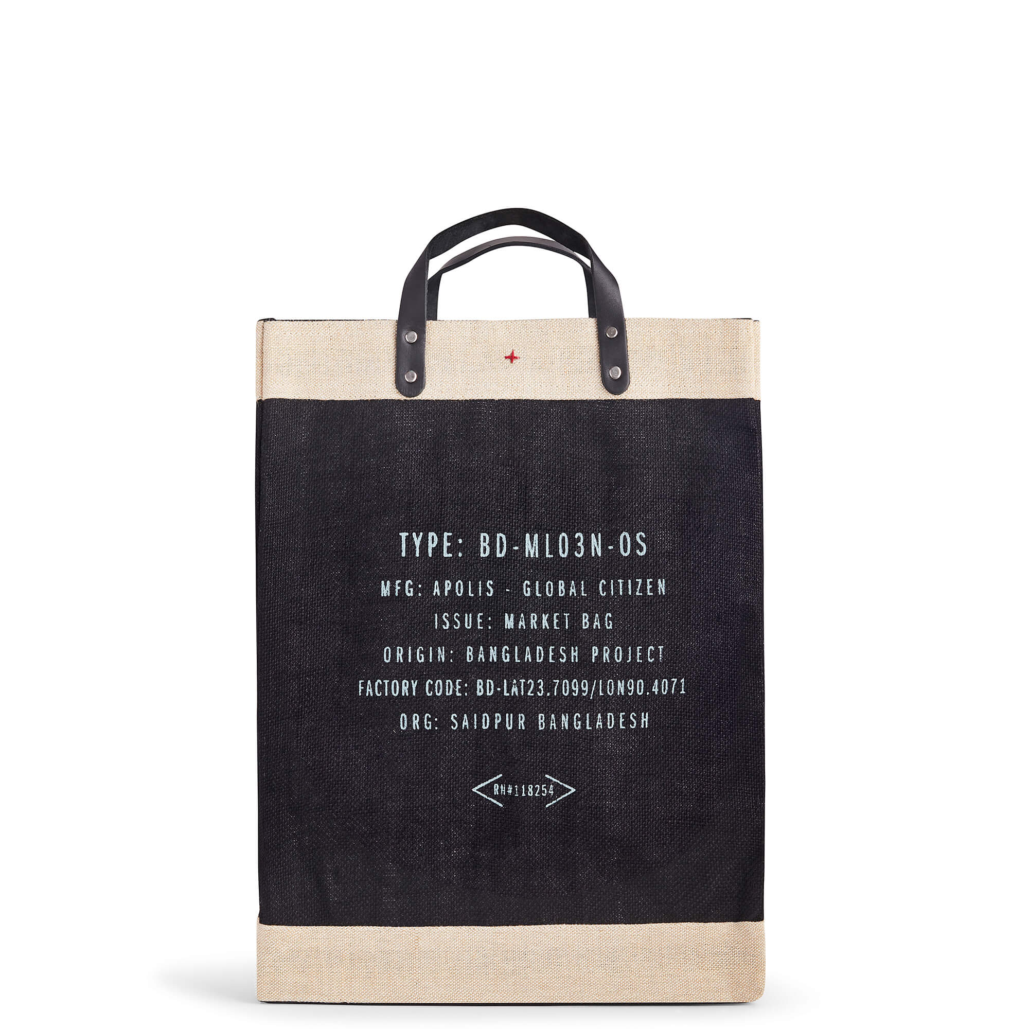 Market Bag in Black - Image 7